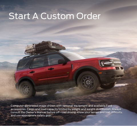 Start a custom order | Perry Pitre Ford Co Inc in Eunice LA